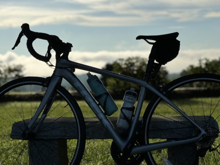 Bike in shadow