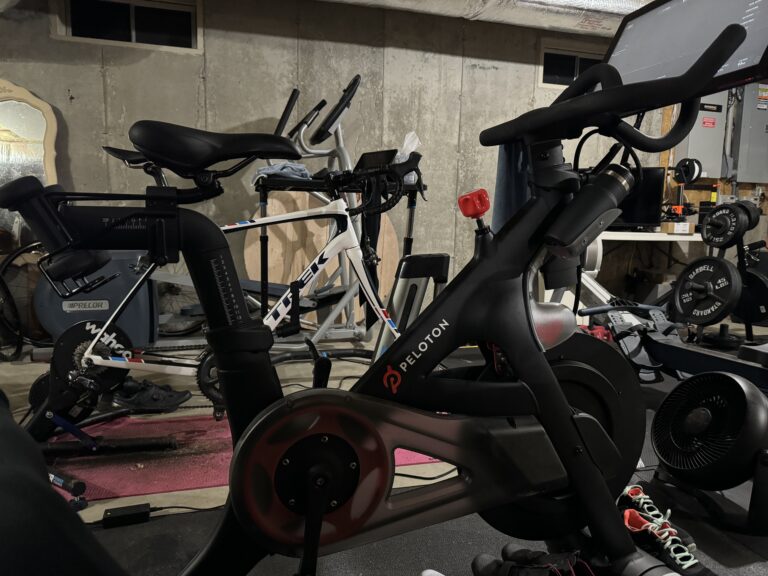 Peloton Bike in Basement