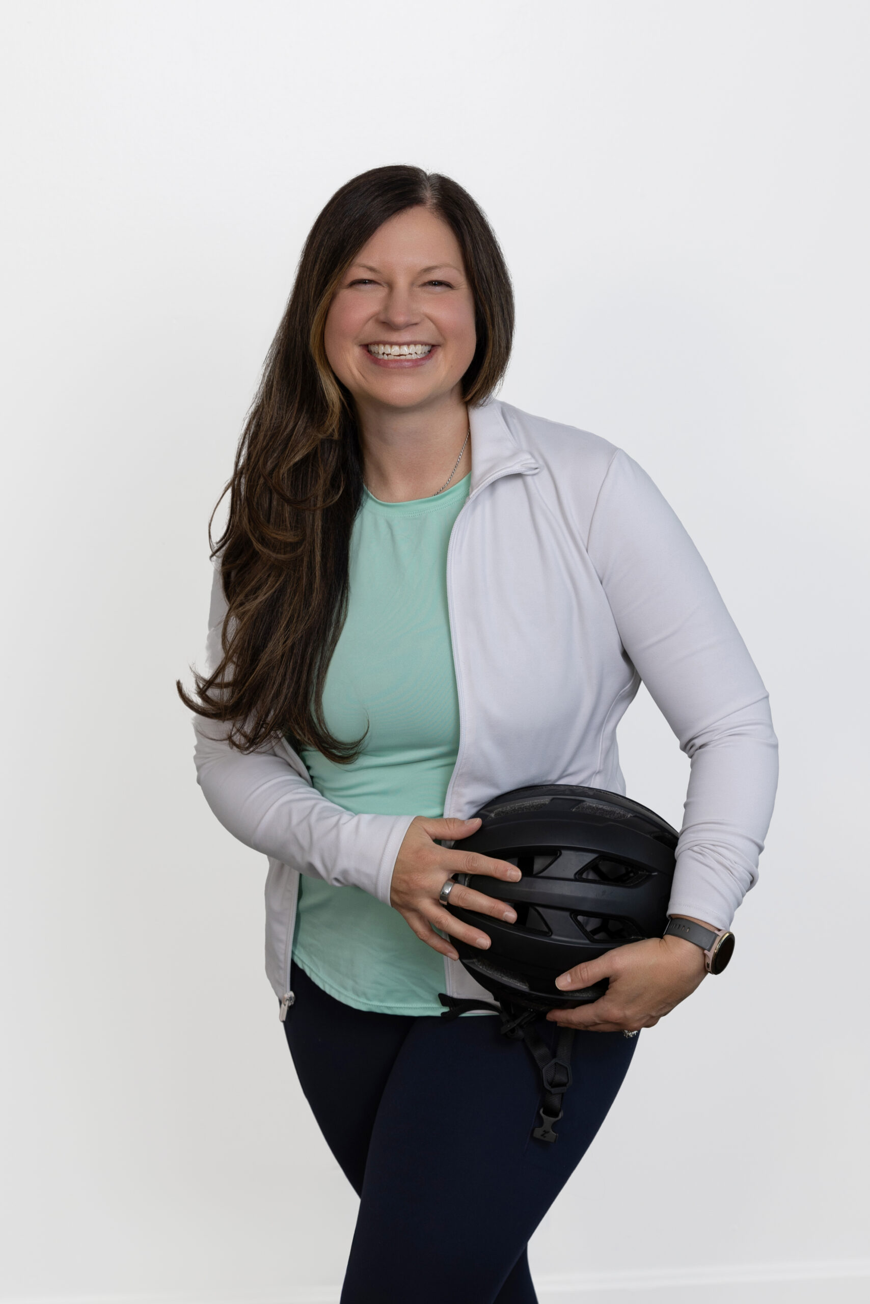 Stacy With Helmet 
